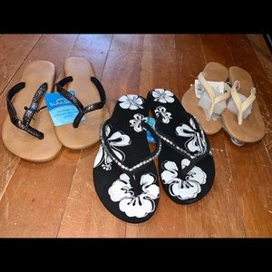 Lot of •3• women’s sandals